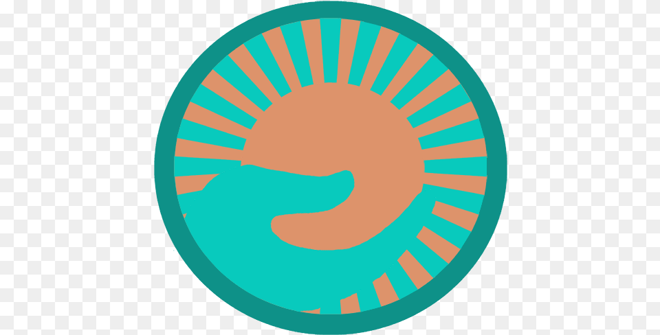 Alice Abrahams Massage Therapy Circle, Logo, Turquoise, Home Decor Png