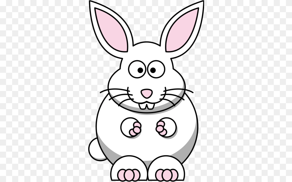 Alice And Bunny Easter Bunny Black And White, Animal, Bear, Mammal, Wildlife Free Png Download