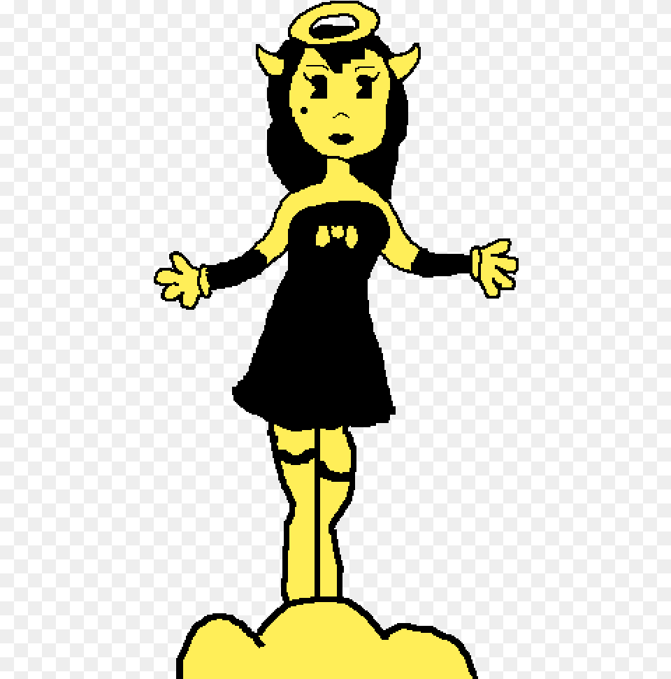 Alice Angel Cardboard Cutout, Stencil, Baby, Person, Face Free Png