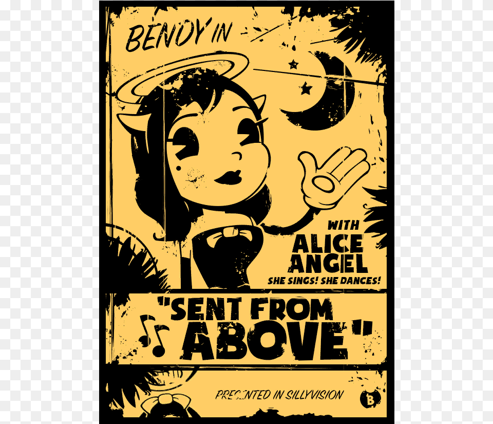 Alice Angel Poster Alice Angel X Fem Reader, Advertisement, Adult, Wedding, Person Free Png Download