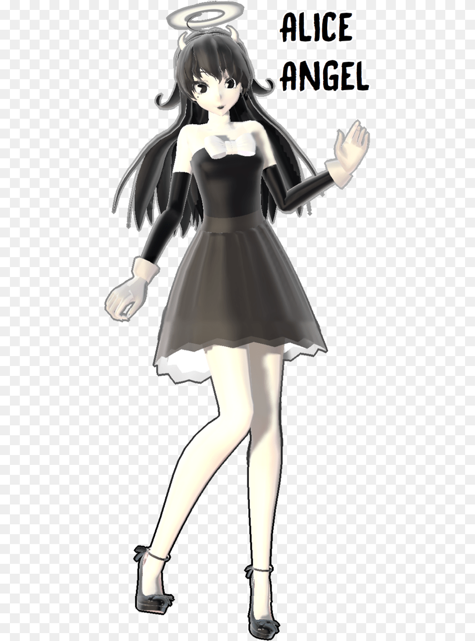 Alice Bendy And The Ink Machine Mmd, Book, Publication, Comics, Female Png Image