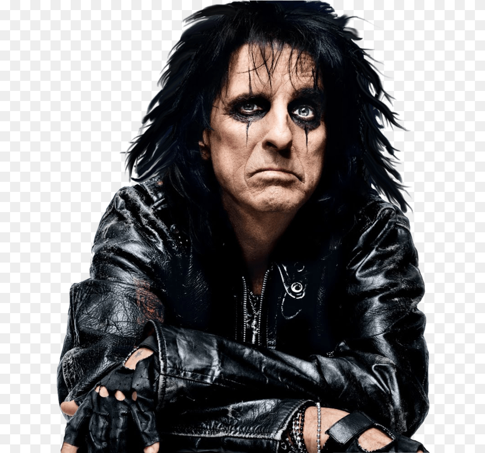 Alice Cooper Dodge Challenger, Adult, Portrait, Photography, Person Free Png Download