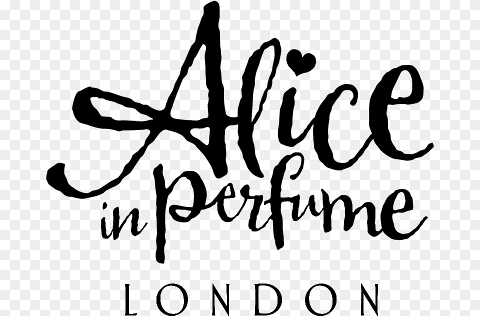 Alice In Perfume Alice Written In Calligraphy, Gray Free Transparent Png