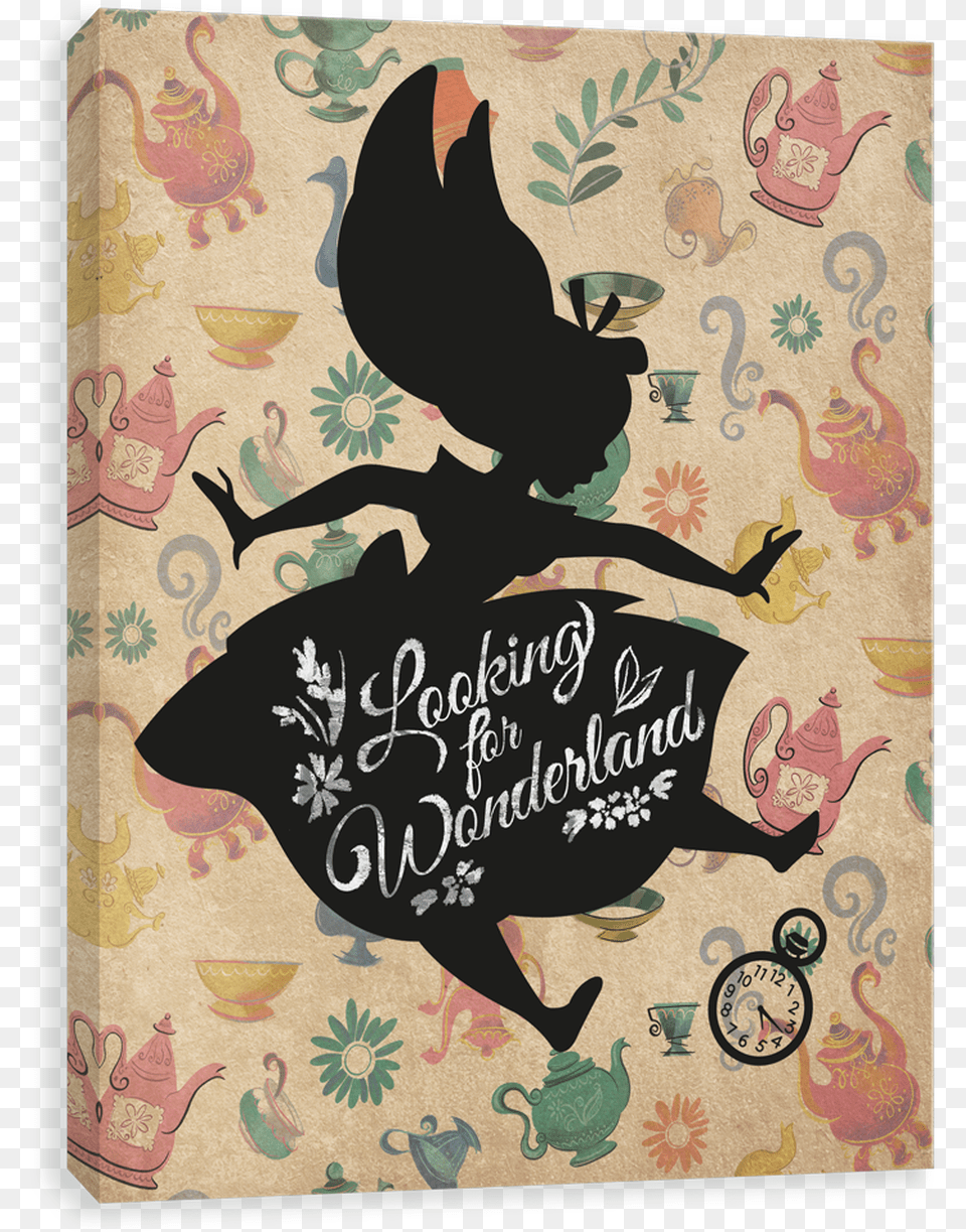 Alice In Wonderland Canvas Wall Art, Home Decor, Rug, Baby, Pattern Free Transparent Png