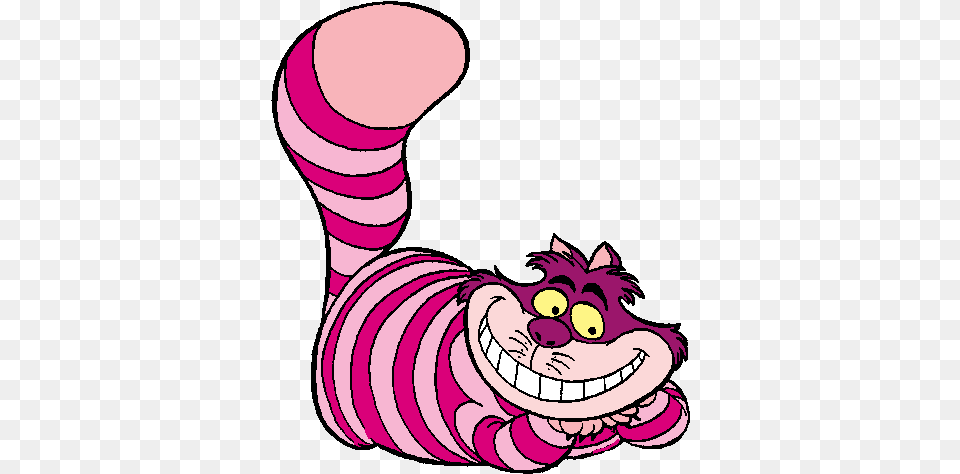 Alice In Wonderland Cheshire Cat Clipart Cartoon Cheshire Cat Alice In Wonderland Characters, Purple, Baby, Person, Book Png
