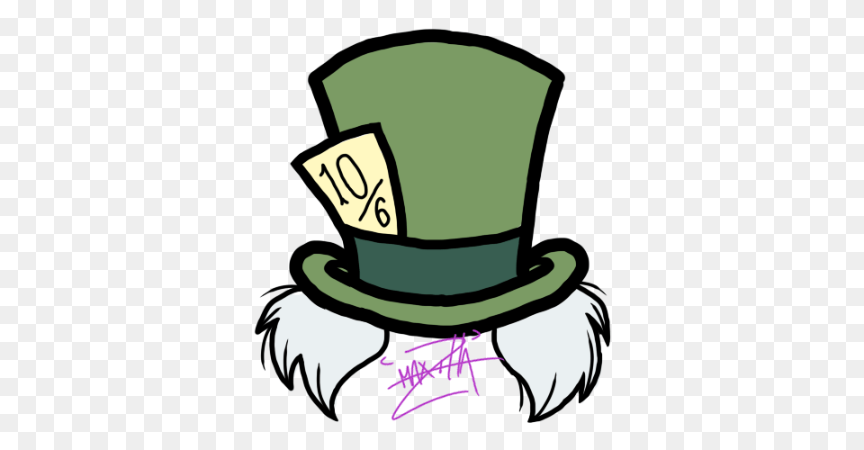 Alice In Wonderland Clip Art Mad Hatter Hat, Clothing, Green, Baby, Person Free Png