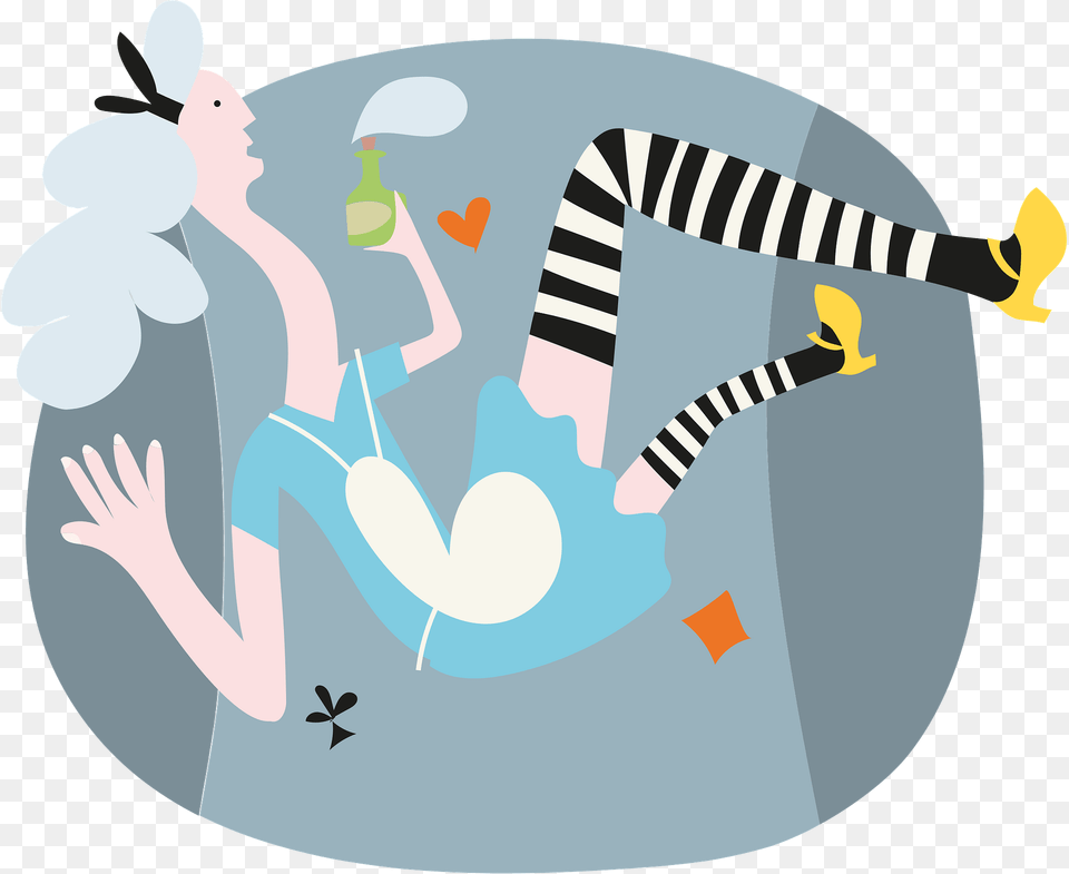 Alice In Wonderland Clipart, Art, Graphics Png Image