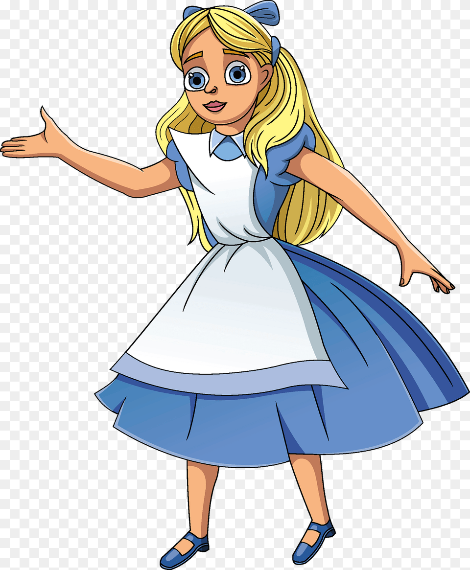 Alice In Wonderland Clipart, Book, Publication, Comics, Adult Free Transparent Png