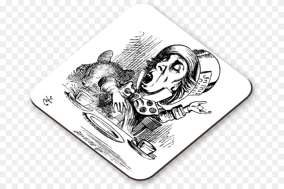 Alice In Wonderland Illustration, Person, Face, Head, Art Free Png Download