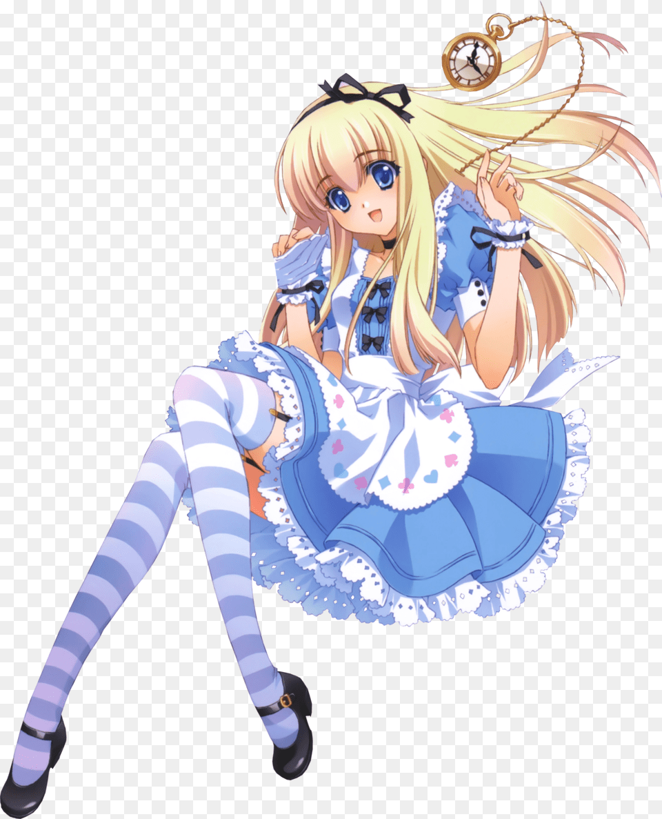 Alice In Wonderland Render, Book, Comics, Publication, Manga Free Transparent Png