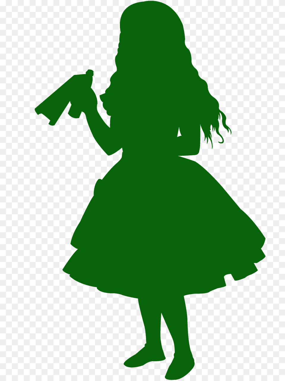 Alice In Wonderland Silhouette, Person, Cleaning Free Png