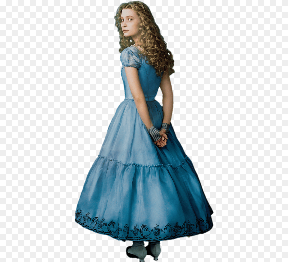 Alice In Wonderland Tim Burton Alice, Clothing, Dress, Evening Dress, Fashion Free Png