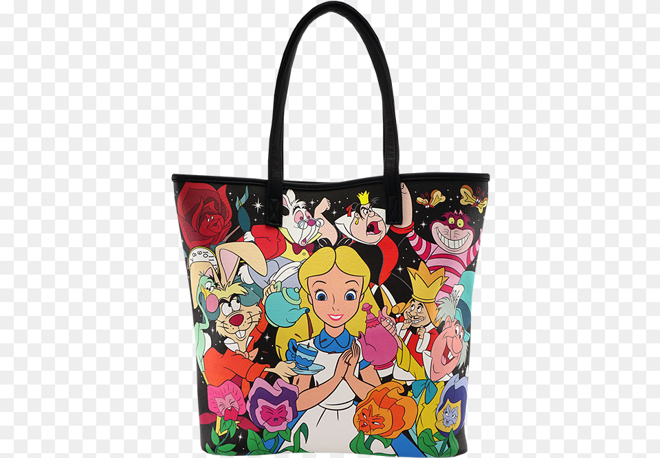 Alice In Wonderland Tote, Accessories, Bag, Handbag, Purse Free Png Download
