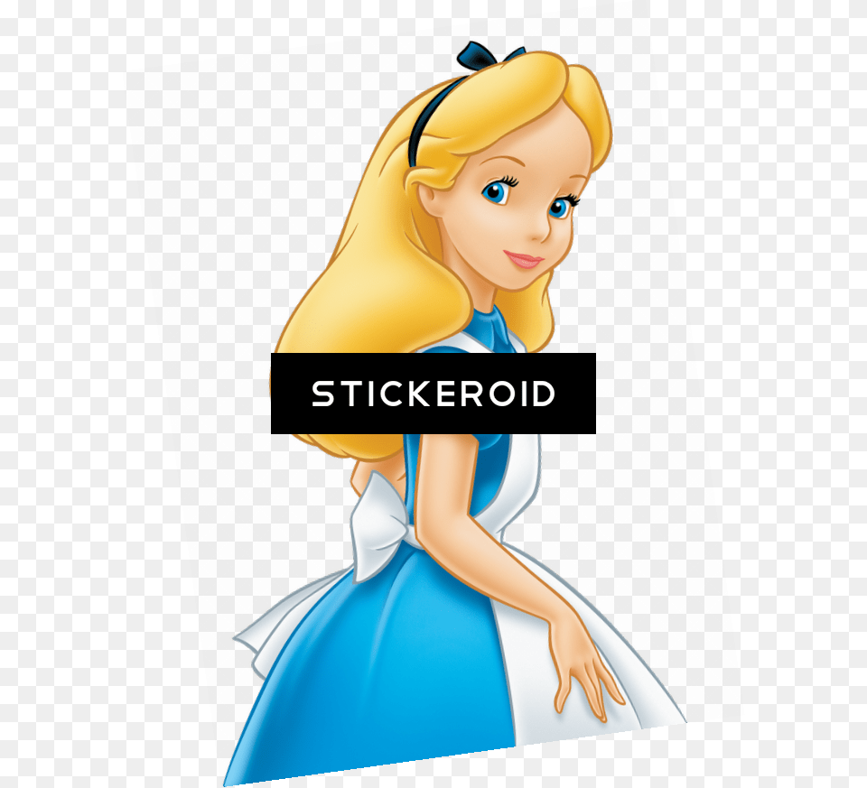 Alice In Wonderland Transparent Image, Adult, Person, Figurine, Female Png
