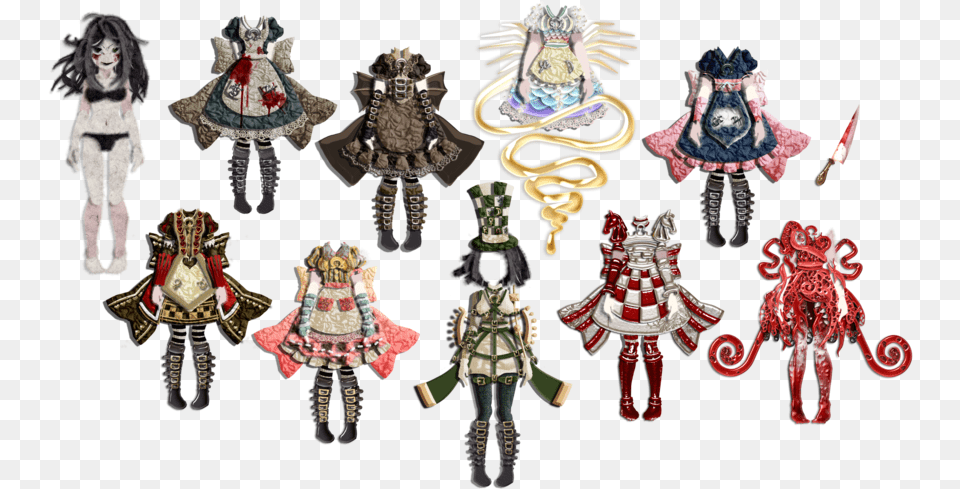 Alice Madness Returns Dresses Alice The Madness Return Doll, Baby, Child, Female, Person Free Transparent Png