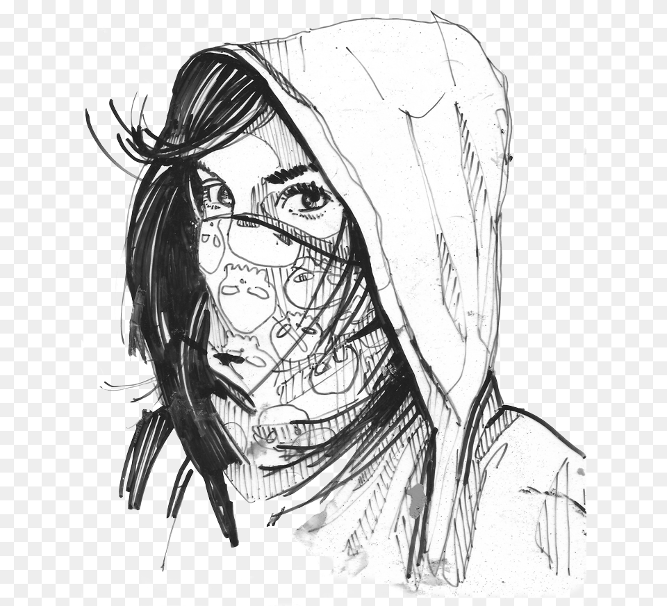 Alice Pasquini Mask Alice Pasquini, Art, Drawing, Book, Comics Png