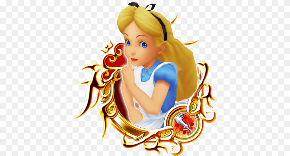 Alice Stained Glass 1 Khux, Baby, Person, Face, Head Free Transparent Png