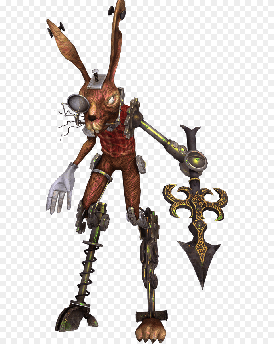 Alice Wiki Alice Madness Return Rabbit, Sword, Weapon, Person, Clothing Free Png Download
