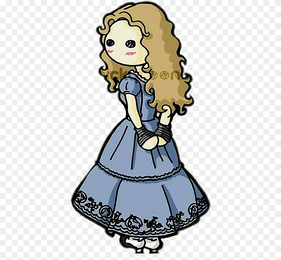 Aliceinwonderland Alice In Wonderland Alice Cute Nickytoons, Baby, Clothing, Dress, Person Free Png Download