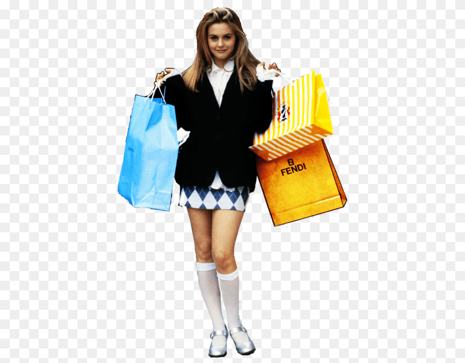 Alicia Silverstone Clueless Download 90s Iconic Fashion Moments, Bag, Woman, Adult, Person Free Transparent Png