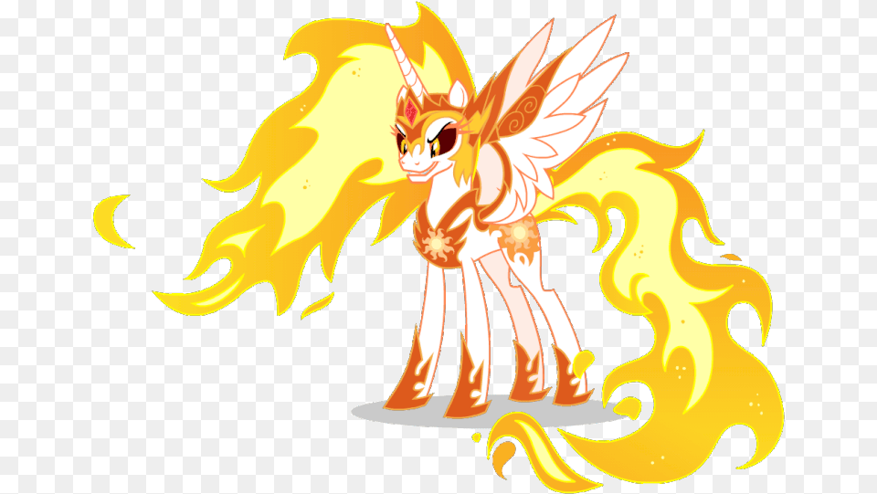 Alicorn Animated A Royal Problem Assets My Little Pony Daybreaker Gif, Fire, Flame Png