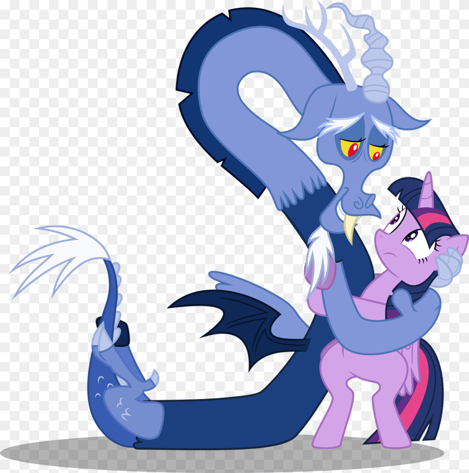 Alicorn Artist Mactavish Discord And Twilight Dancing, Dragon, Baby, Person, Book Png Image