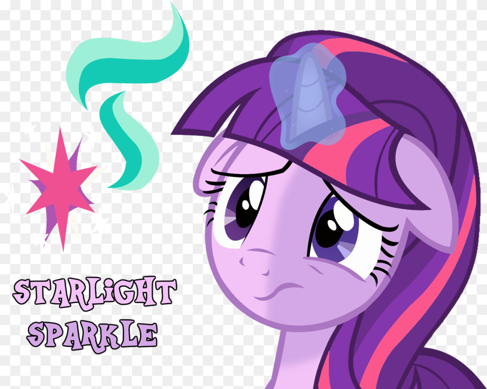 Alicorn Artist Needed Bad End Counterparts Female Mlp Starlight Glimmer And Twilight Sparkle Face, Art, Publication, Graphics, Purple Free Png