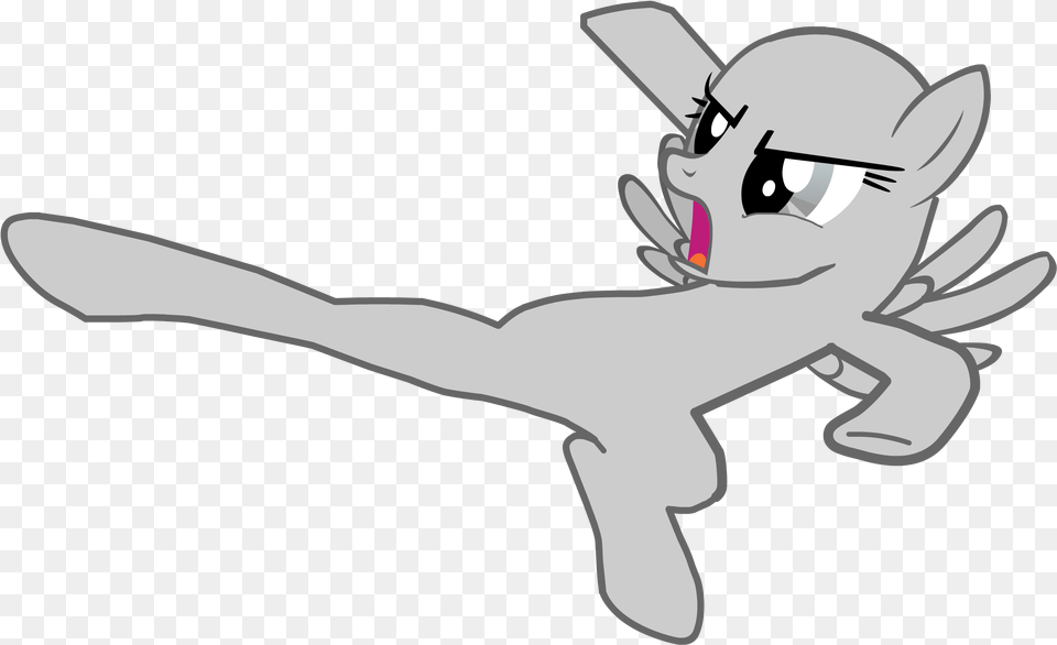Alicorn Drawing Template Transparent Clipart Mlp Kung Fu Base, Baby, Person Free Png Download