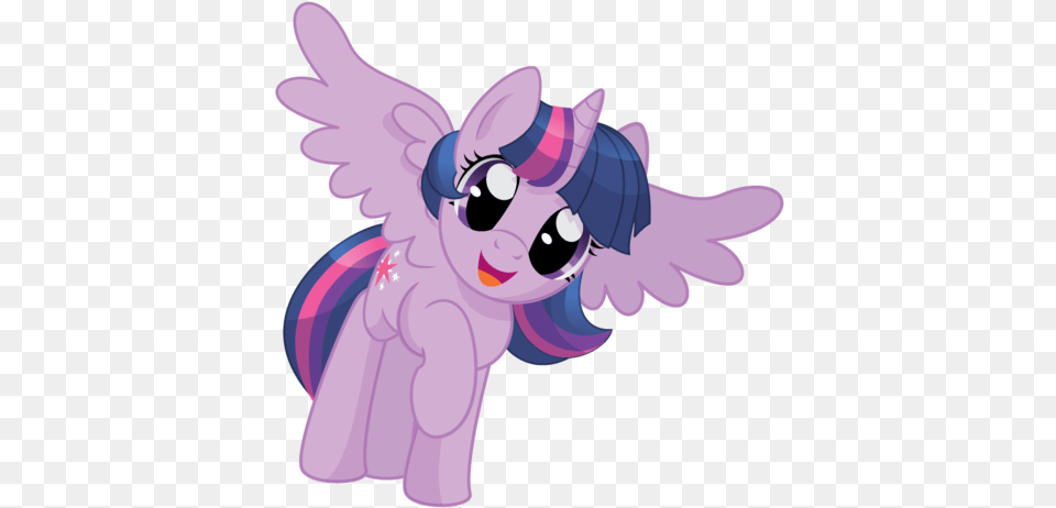 Alicorn Twilight Sparkle By Artist Spacekitty My Little Pony Twilight Sparkle As An Alicorn, Purple, Cartoon, Face, Head Free Transparent Png