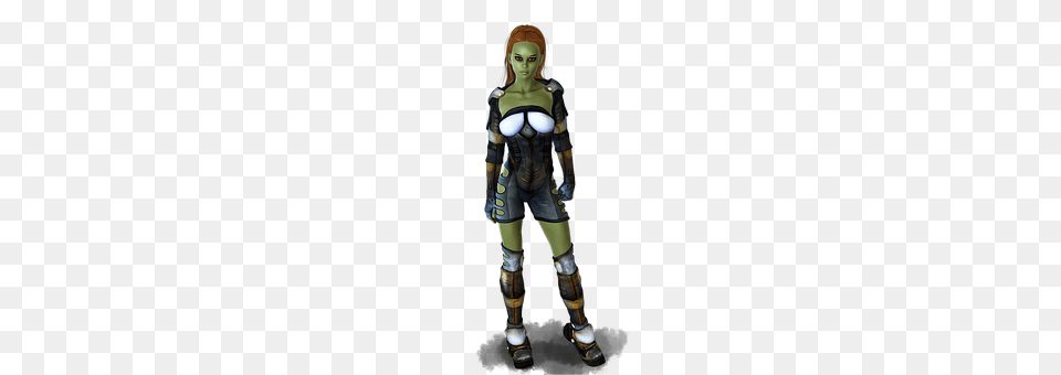 Alien Armor, Female, Girl, Person Png Image