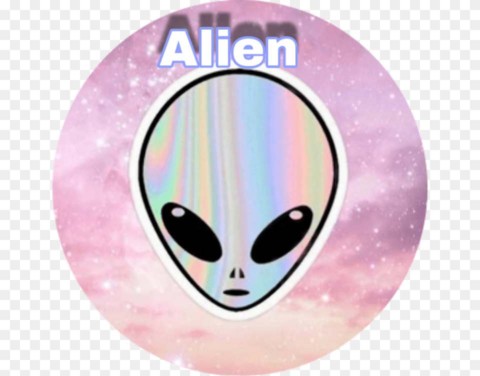 Alien Alien Cartoon Black And White, Disk, Dvd Png Image