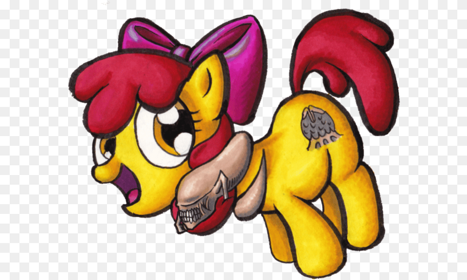 Alien Alien Franchise Apple Bloom Artist Cartoon Free Transparent Png