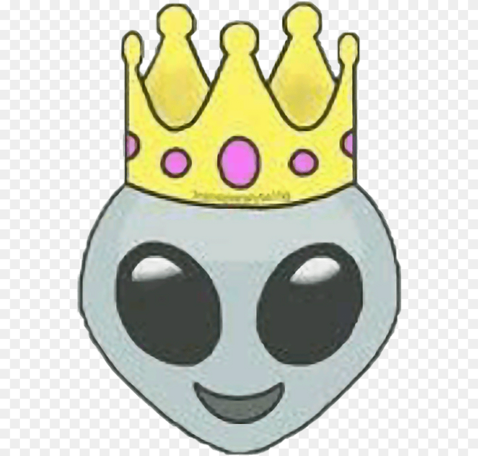 Alien Alienigena Corona Quenn Reina Tumblr Emoji, Accessories, Jewelry, Clothing, Hat Free Transparent Png