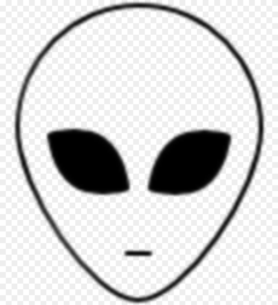 Alien Aliens Alien Simple Tumblr Background Aesthetic Alien Icon Background, Gray Free Png Download
