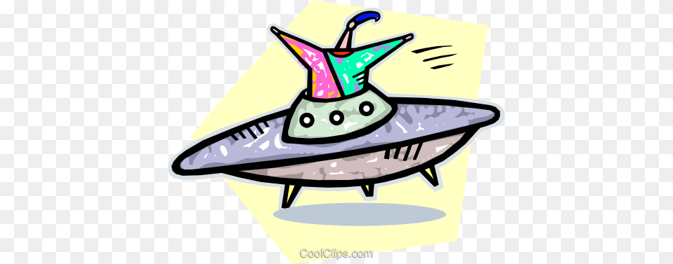 Alien And Ufo Royalty Vector Clip Art Illustration, Clothing, Hat, Animal, Fish Free Transparent Png
