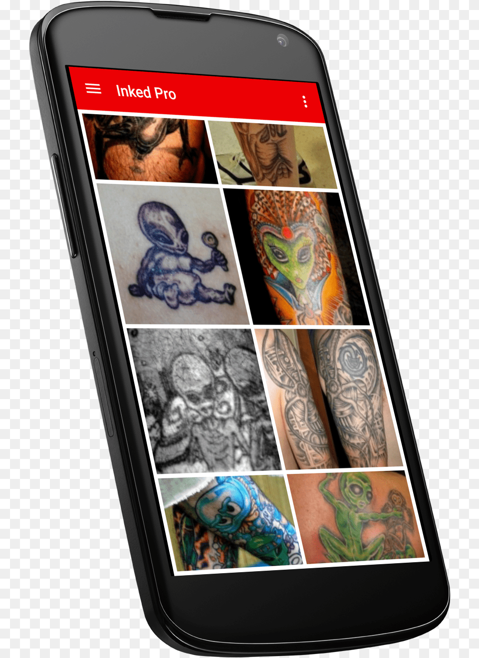 Alien Baby, Tattoo, Skin, Person, Electronics Free Png