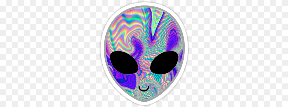 Alien By Trendystickers Stiker Alien, Disk Free Transparent Png