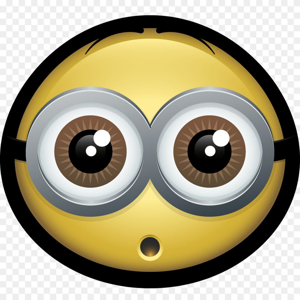 Alien Cartoon Character Creature Dave Mascot Minion Icon, Disk, Lighting Free Png Download