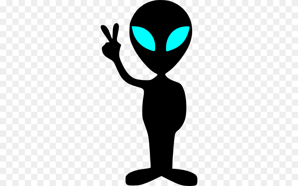 Alien Clip Art, Silhouette, Person Free Png