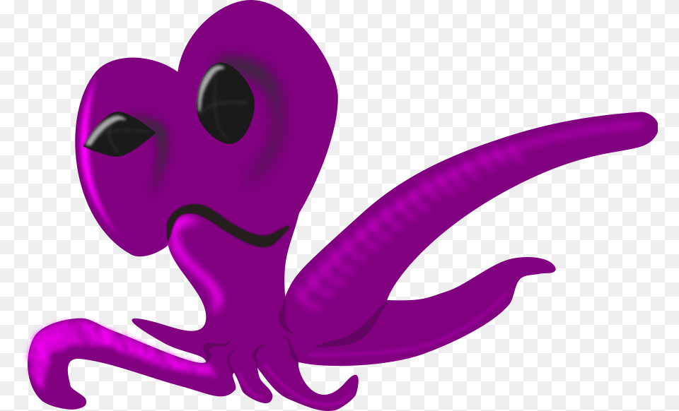 Alien Clip Art Images, Purple, Animal, Fish, Sea Life Png