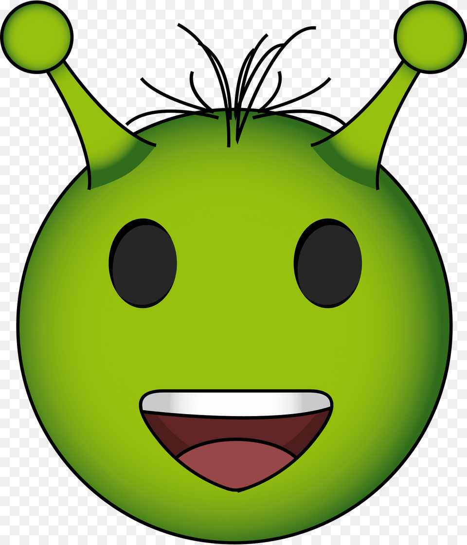 Alien Clipart, Green Png