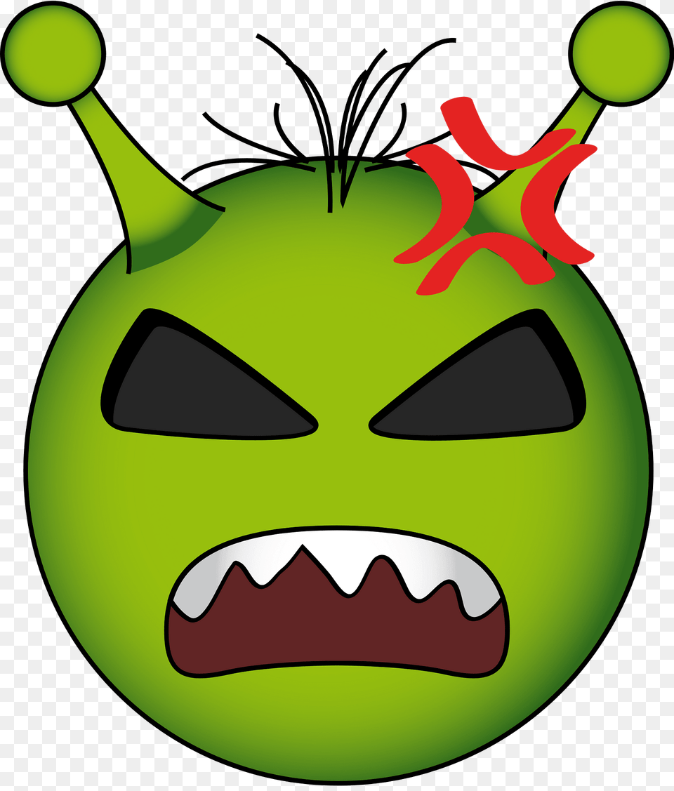 Alien Clipart, Green Png