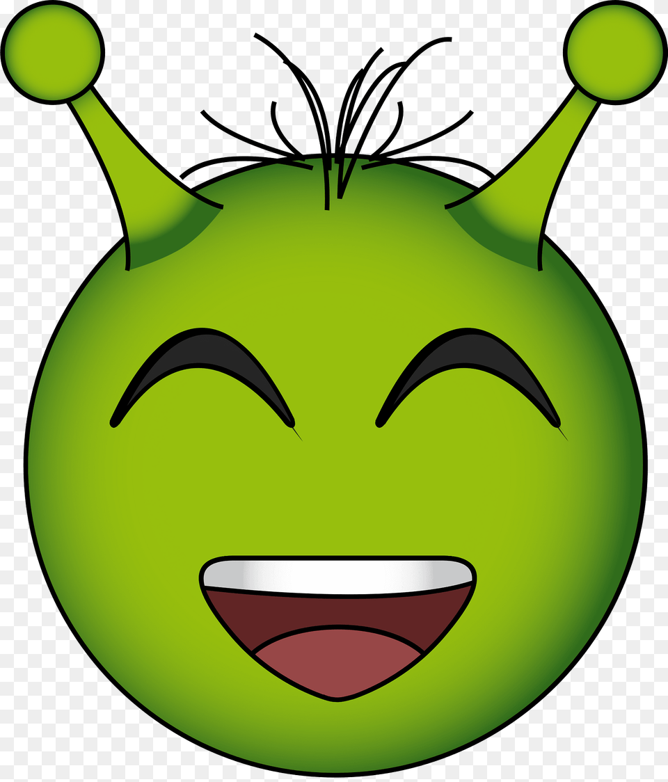 Alien Clipart, Green, Food, Fruit, Plant Free Transparent Png