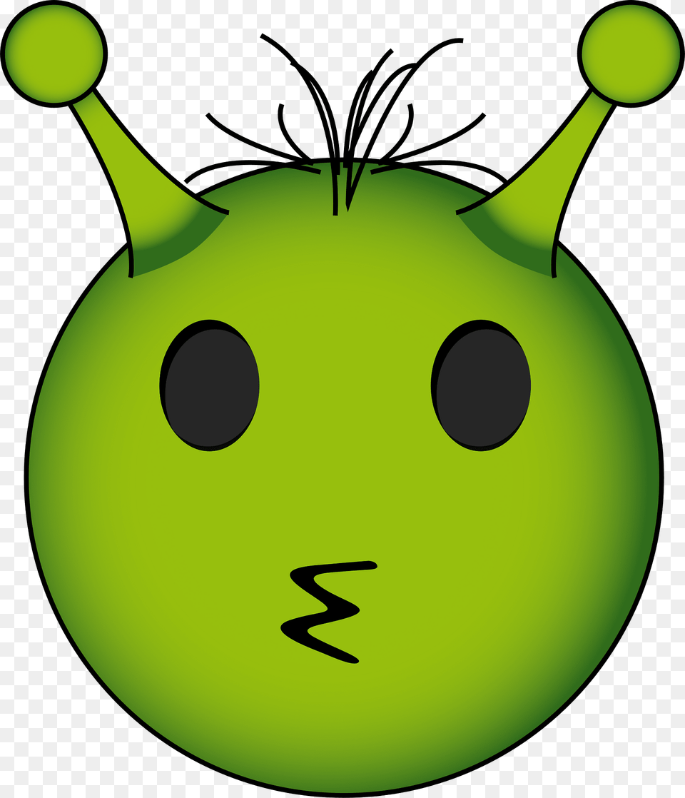 Alien Clipart, Green Free Transparent Png