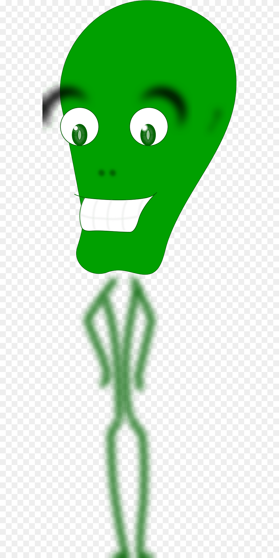 Alien Clipart, Green, Person Png