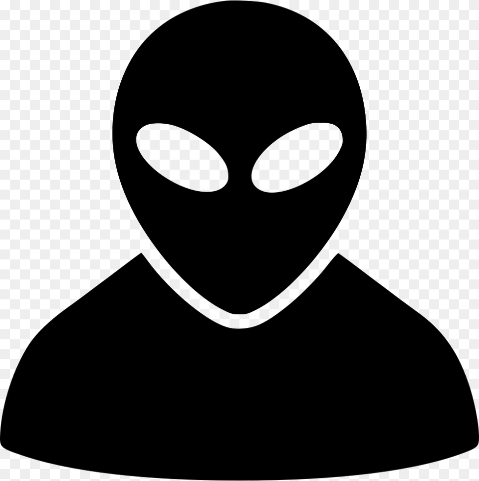 Alien Comments Alien Avatar Red, Stencil, Silhouette Free Png