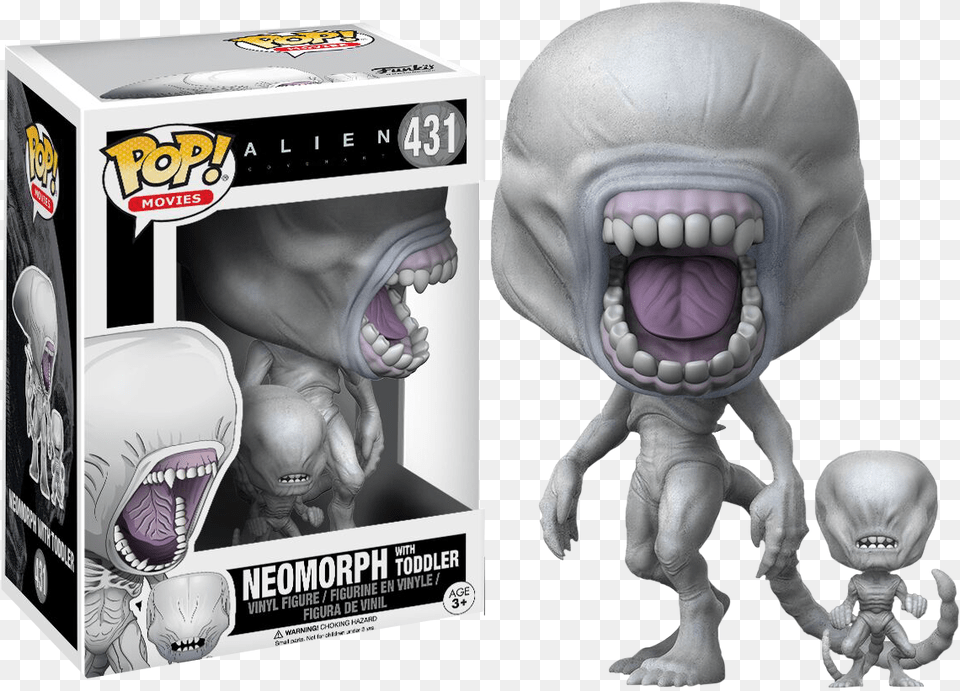 Alien Covenant Neomorph Pop, Baby, Person, Face, Head Png Image