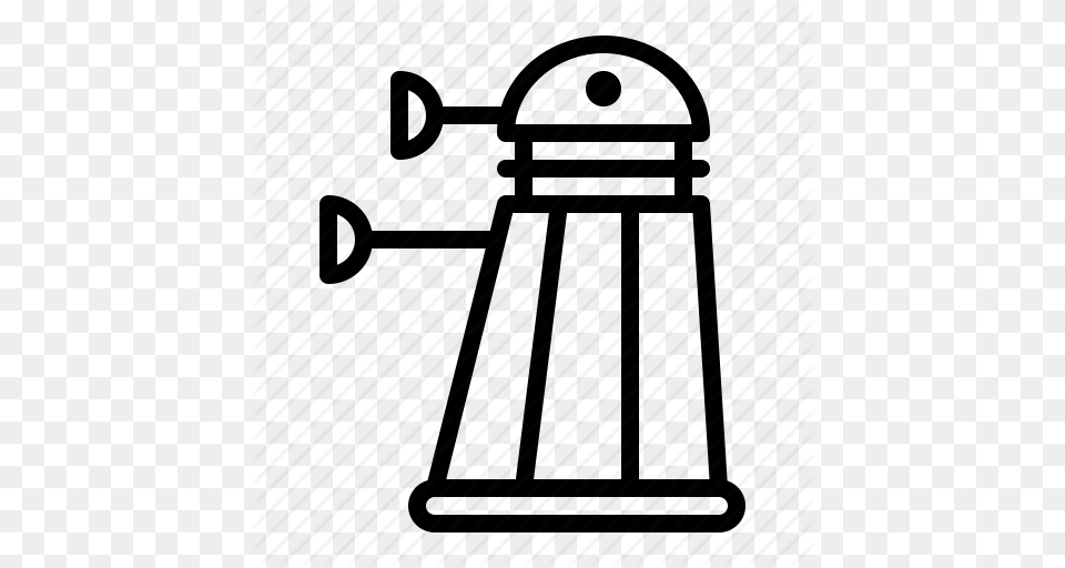 Alien Dalek Dr Fiction Ios Science Who Icon Free Png