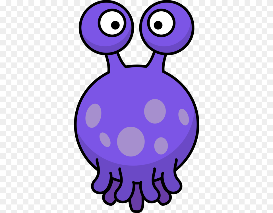 Alien Drawing Extraterrestrial Life Download Art, Animal, Sea Life, Purple, Invertebrate Free Transparent Png