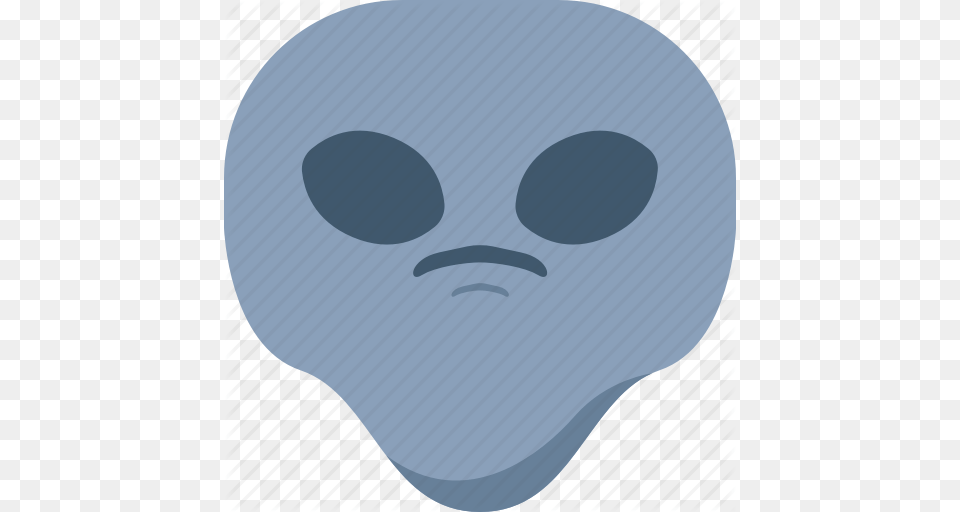 Alien Emoji Emoticon Sad Universe Icon, Mask Png